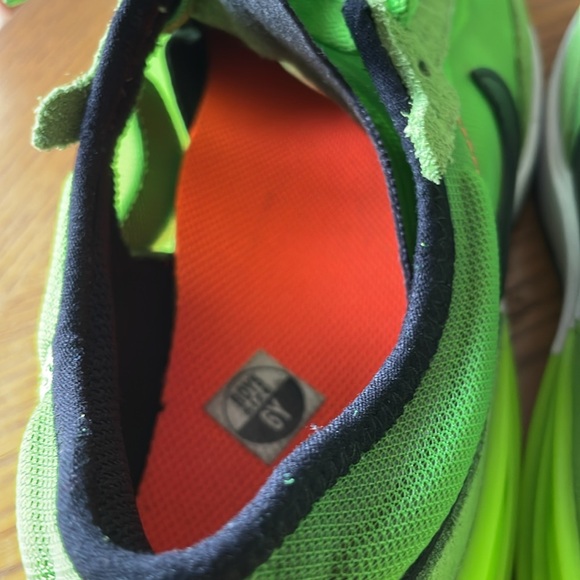 Nike Waffle One Electric Green GS Shoes - Size Youth Kids 6Y - Picture 5 of 11